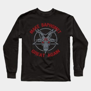 Make Baphomet Great Again Long Sleeve T-Shirt